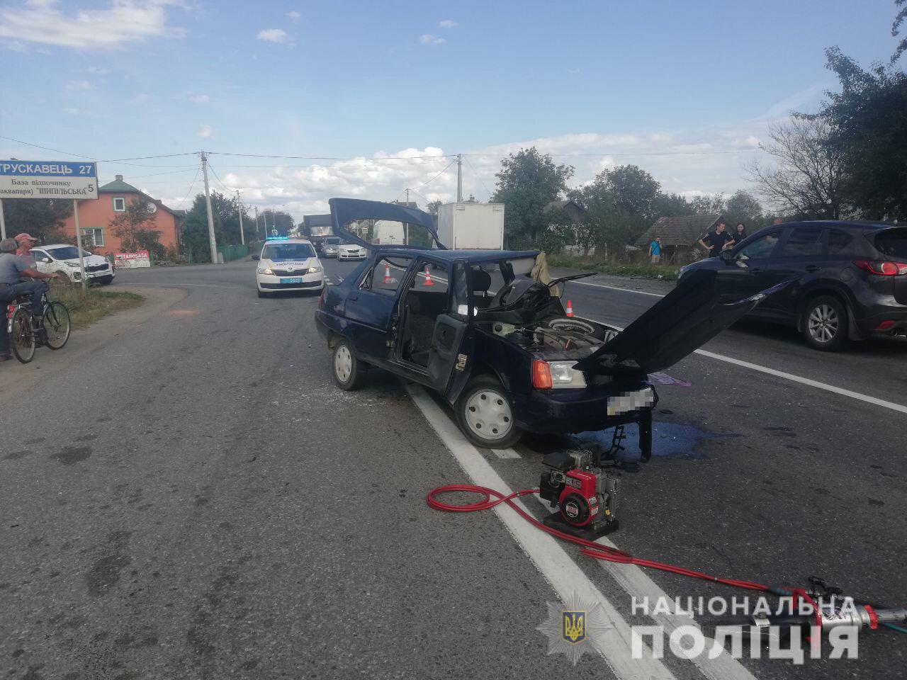 Внаслідок автозіткнення на Стрийщині загинув водій «Таврії»