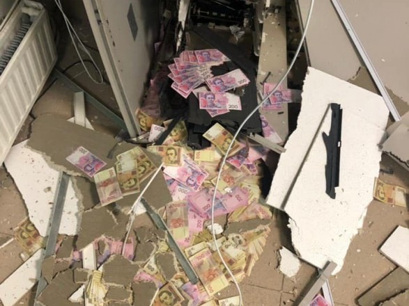 В Днепропетровской области снова взорвали банкомат