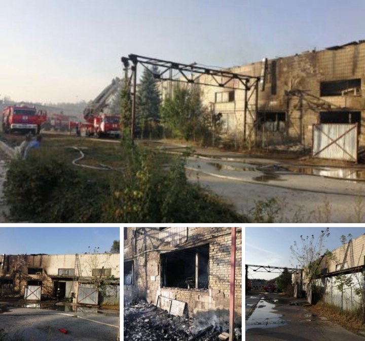У селі Білогородка, Києво-Святошинського району, було ліквідовано загорання виробничого цеху