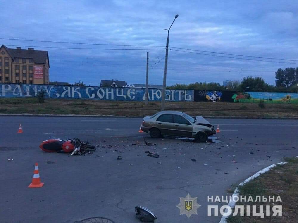 У Харкові в результаті аварії загинув мотоцикліст