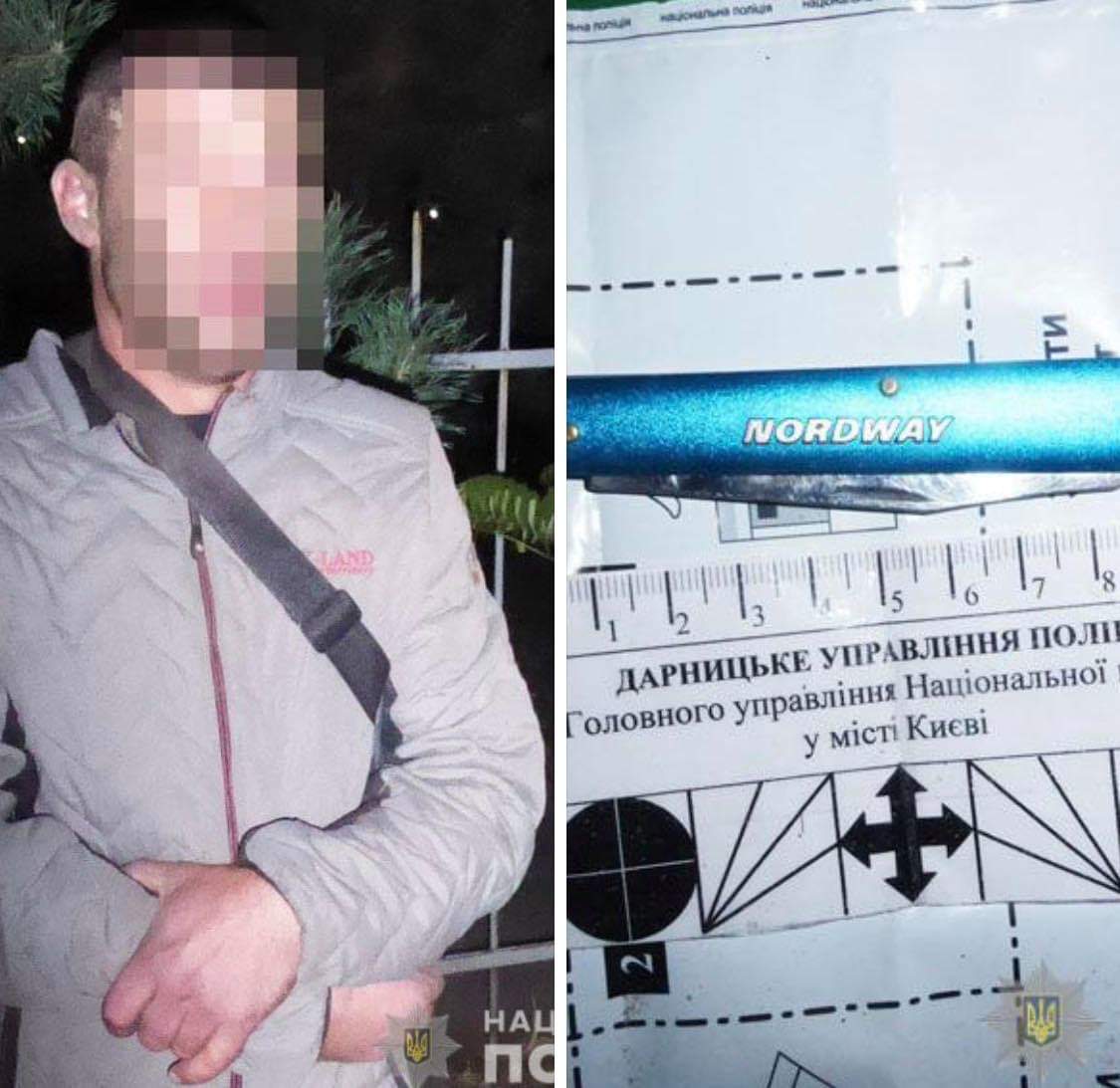 У Києві поліцейські затримали двох чоловіків за підозрою у пограбуванні