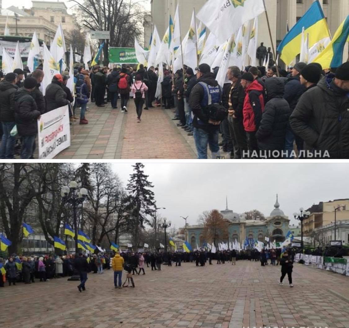 У зв’язку з запланованими масовими акціями правоохоронці посилили заходи безпеки у центрі Києва