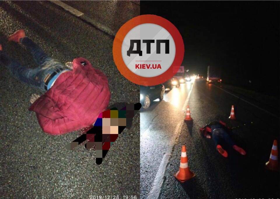 Во Львовской области на трассе Киев-Чоп фура раздавила пьяного мужчину, который перебегал дорогу в неположенном месте