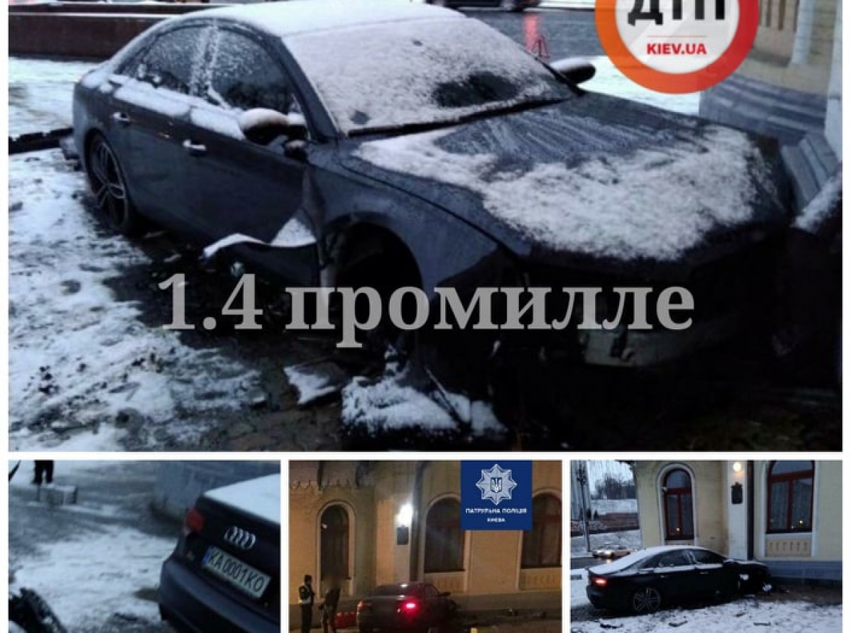 Отмечал покупку самой быстрой в Киеве Ауди S8: 1.4 промилле