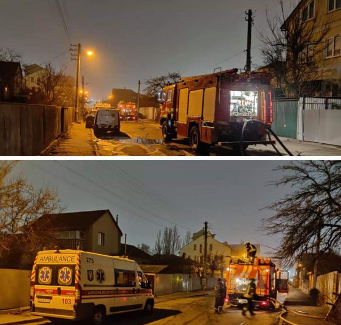 У Києві на вулиці Тороповського в пожежі загинув чоловік