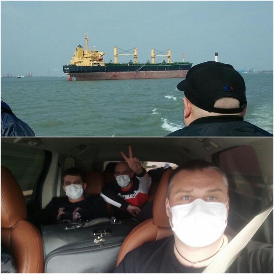 В Одессу вернулись моряки арестованного в Китае судна