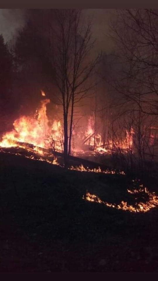 Лісові пожежі: на Житомирщині та в зоні відчуження ситуація залишається складною
