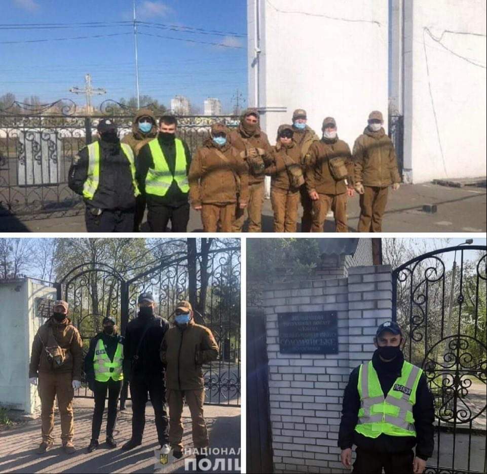 У Києві поліцейські продовжують слідкувати за дотримання громадянами карантинних обмежень