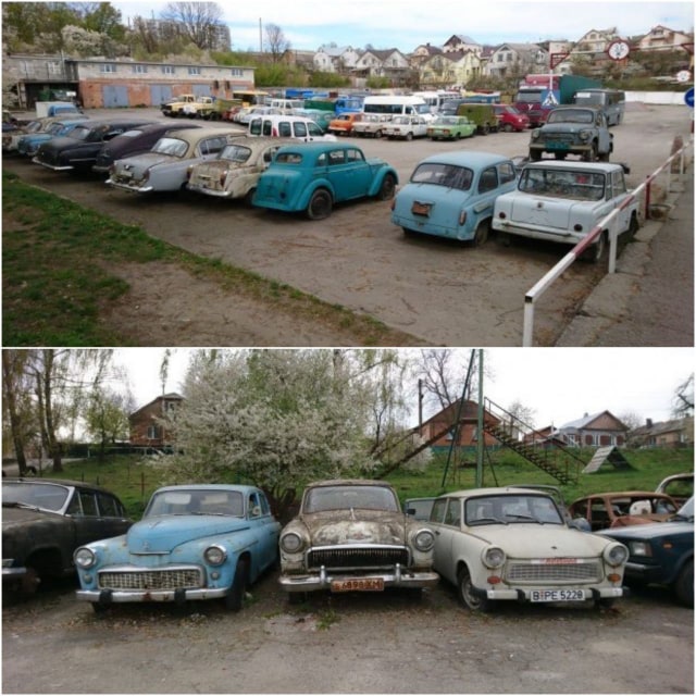 Сенсационная находка! В Украине нашли кладбище ретро автомобилей