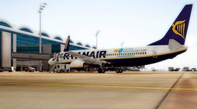 Ryanair оголосив про намір відновити в липні польоти по 90% своїх маршрутів з 80 баз