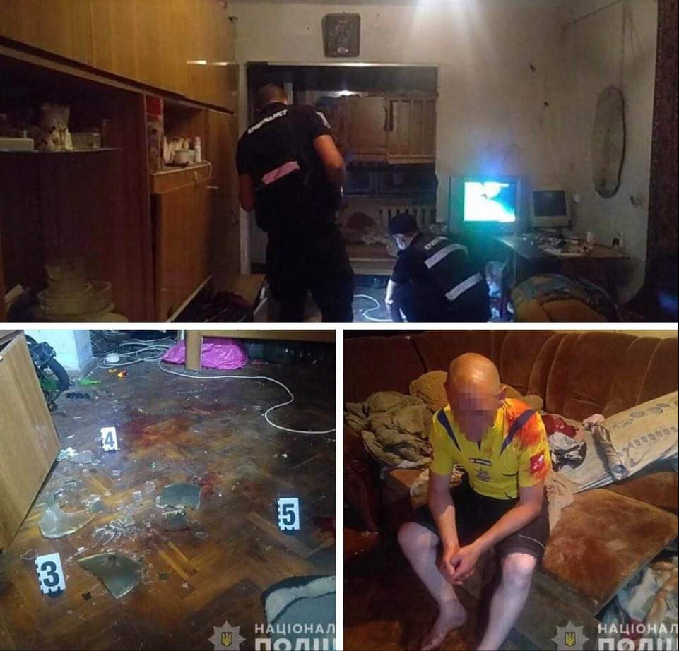 В Киеве крестный отец зверски избил и выбросил из окна маленького ребенка