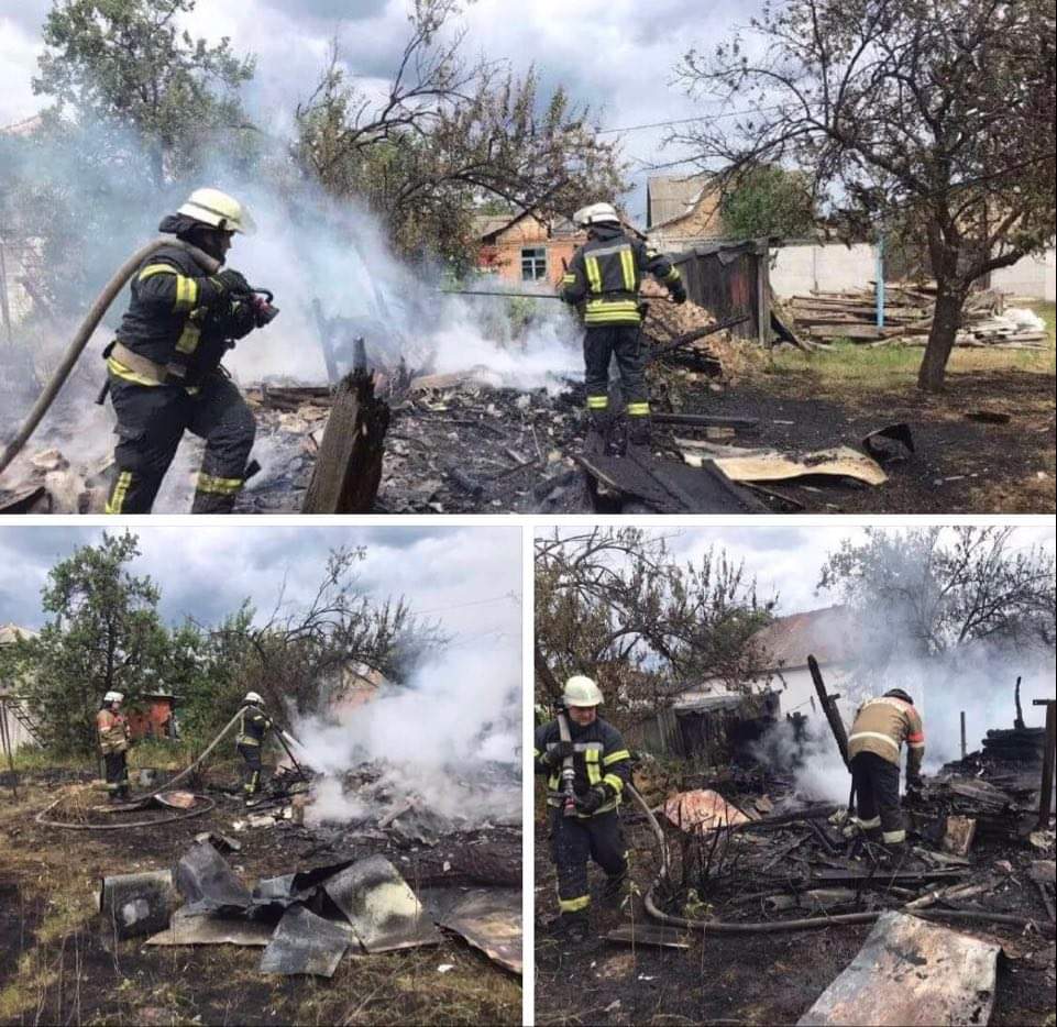У Києві на провулку Гречаному сталася серйозна пожежа сухої трави