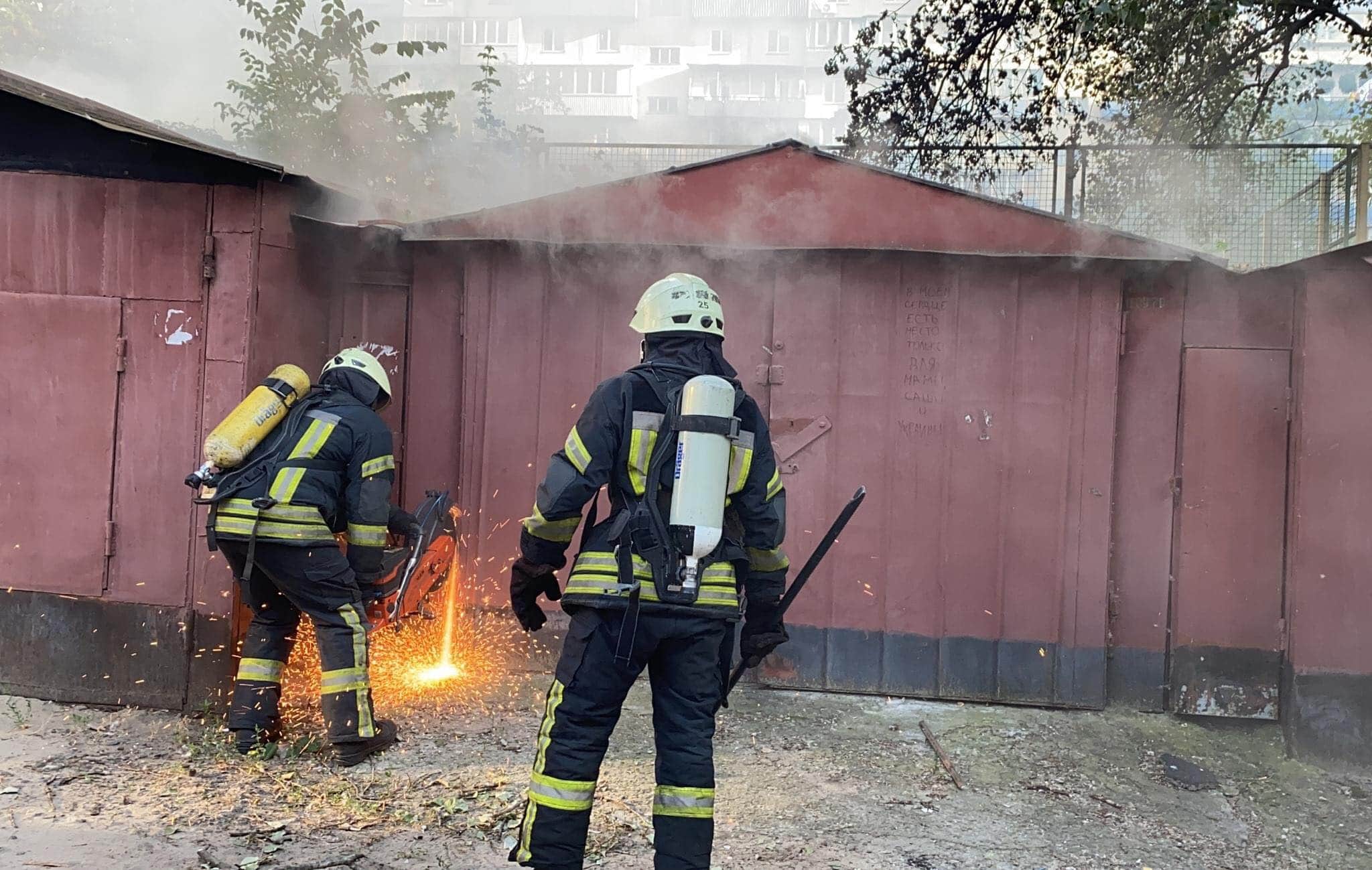 За минулий тиждень пожежно-рятувальними підрозділами Київського гарнізону здійснено 244 виїзди