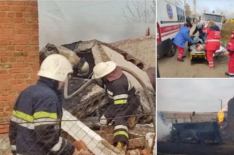 В Харьковской области произошел врыв на газоперерабатывающей станции