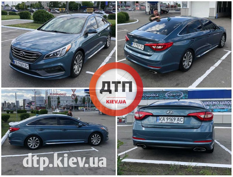 В Киеве на улице Флоренции 1/11 угнали Hyundai Sonata, гос. номер КA9169AС