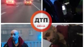 Наш читатель на Житомирской трассе на выезде из Киева увидел пьяного водителя и предупредил полицейских: видео