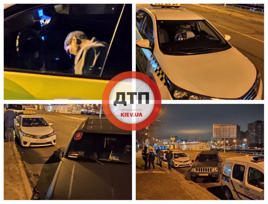 У Києві на Троєщині водій таксі помер за кермом