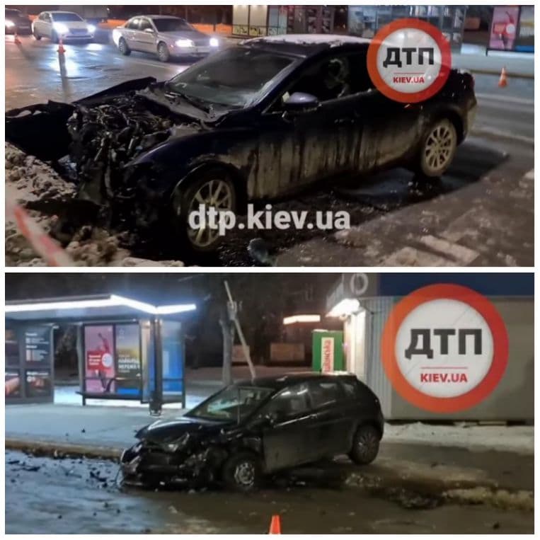 В Киеве разыскивают свидетелей ДТП, которой произошло на Харьковском шоссе 20 января