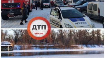В Киеве на Гидропарке мальчик 10 лет провалился в ледяную воду